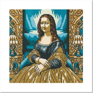 mona lisa Posters and Art